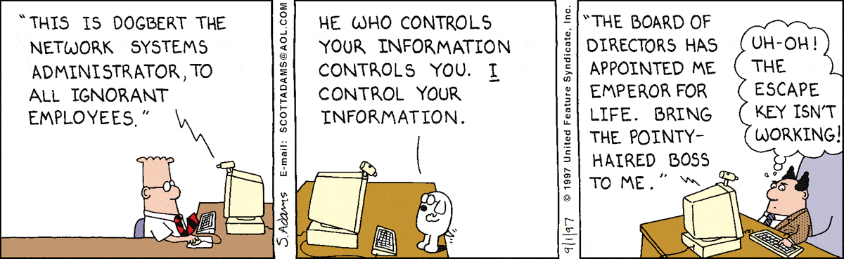 Dilbert Cartoon